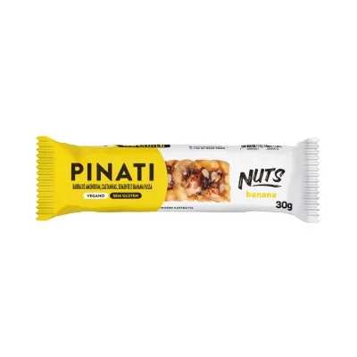 Barra Cereal Pinati Nuts Banana 30gr